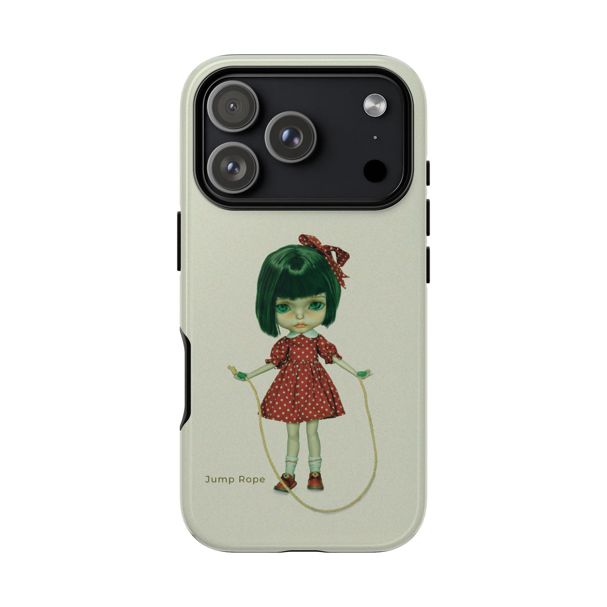 Phone Case — Vintage Girl Jump Rope Illustration
