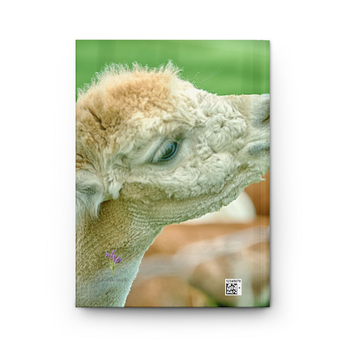 Custom Doll & Baby Alpaca  Hardcover Journal — Cute Photography Notebook for Kids & Animal Lovers