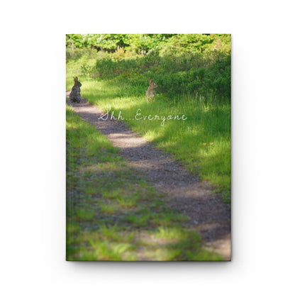 Doll  Forest Path Hardcover Journal — Cute Doll Photography Notebook