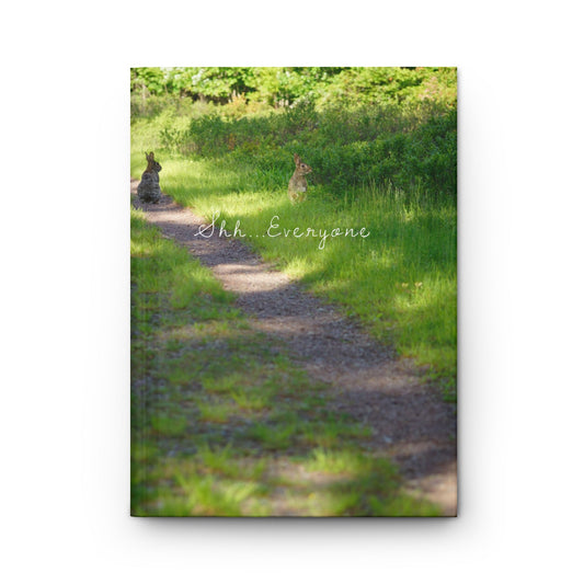 Doll  Forest Path Hardcover Journal — Cute Doll Photography Notebook