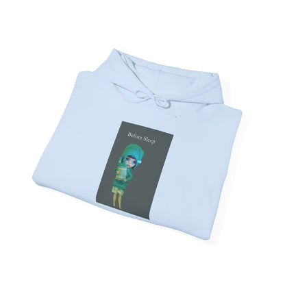 Alien Girl Illustration Hoodie — "Believe Always" Cute Sci‑Fi Art Pullover