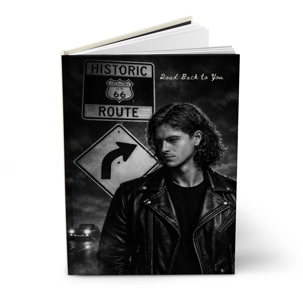 Hardcover Journal Matte (Blank):Road Back to You Journal