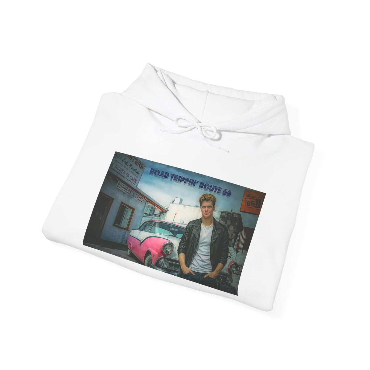 Vintage Road Trip Hoodie – Retro Photo Graphic Pullover