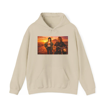 Sunset Riders Hoodie — Vintage Motorcycle Sunset Graphic Sweatshirt