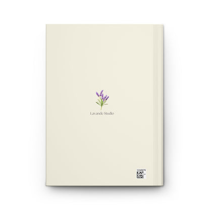 Doll Kitchen Hardcover Journal — Lavender Made Cute Recipe & Memory Notebook