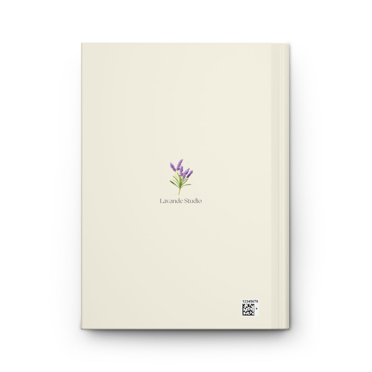 Sunflower Field Doll Hardcover Journal — Matte Blank Notebook for Sketching & Journaling