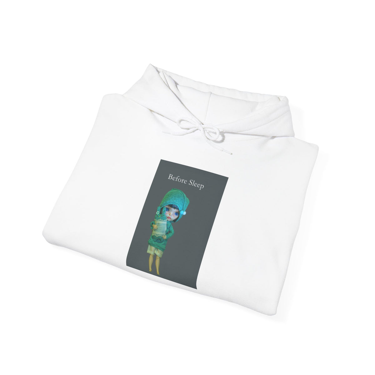 Alien Girl Illustration Hoodie — "Believe Always" Cute Sci‑Fi Art Pullover