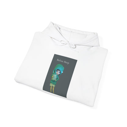 Alien Girl Illustration Hoodie — "Believe Always" Cute Sci‑Fi Art Pullover