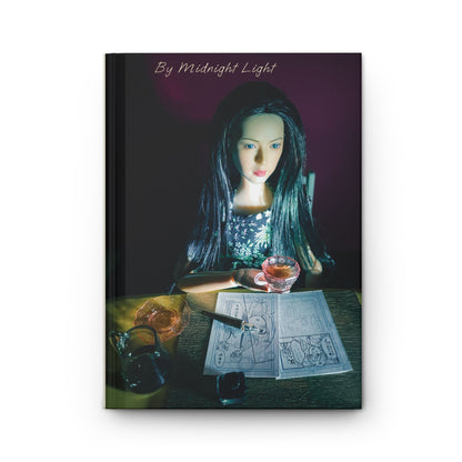 Mystic Doll Hardcover Journal — By Midnight Light Blank Notebook