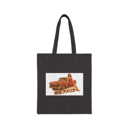 Cotton Canvas Tote Bag
