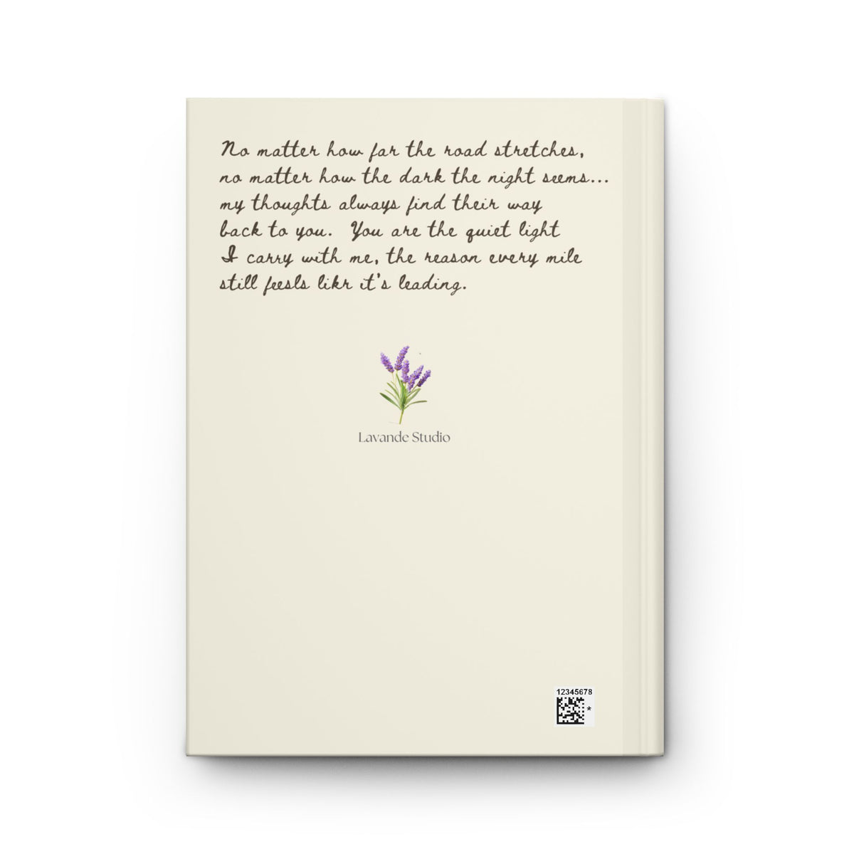 Hardcover Journal — 'Road  Back to You' Vintage Route Roadtrip Notebook