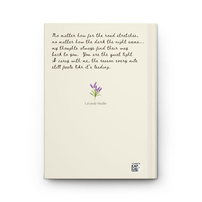 Hardcover Journal — 'Road  Back to You' Vintage Route Roadtrip Notebook