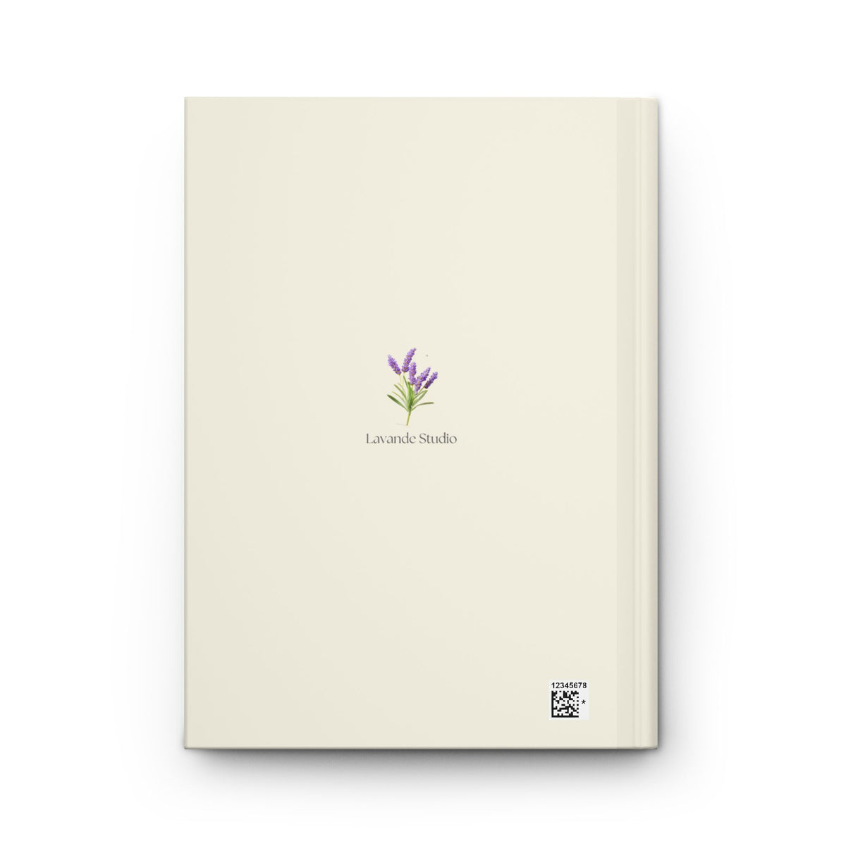 September Rain Hardcover Journal — Moody Vintage Portrait Notebook