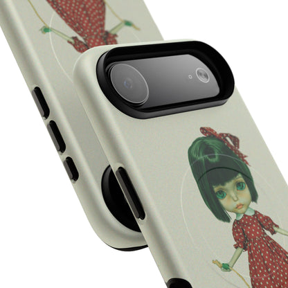 Little Doll Jump Rope Tough Magnetic Phone Case