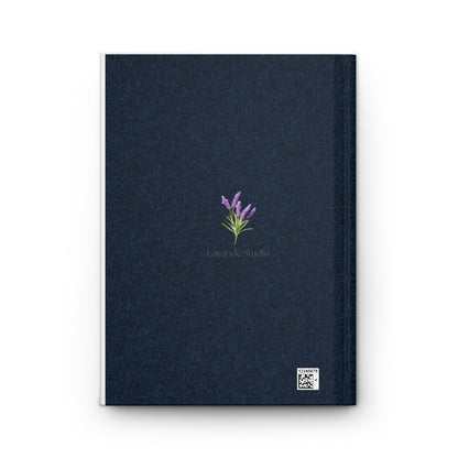 Inspirational Journal Hardcover – "Con Affetto" Romance Portrait Design