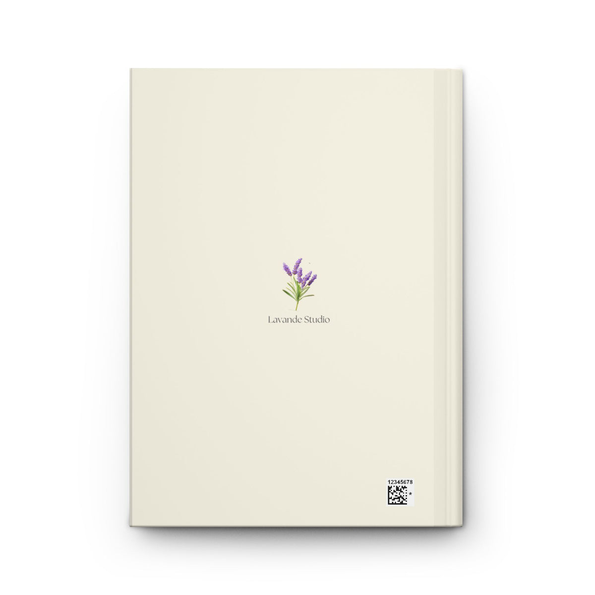Inspirational Portrait Hardcover Journal — “I stand beside you, believing in your strength.”