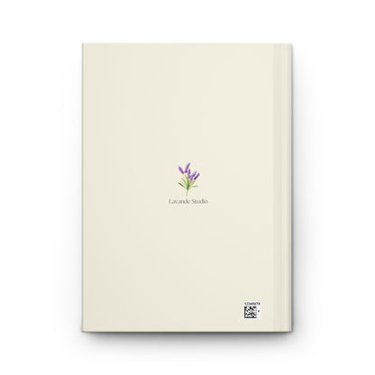 Inspirational Portrait Hardcover Journal — “I stand beside you, believing in your strength.”