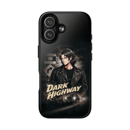 Dark Highway Phone Case — Gothic Rider Magnetic Tough Case