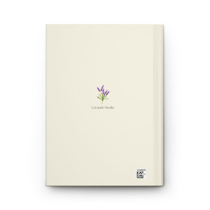 Wedding Couple Hardcover Journal — Bride & Groom Keepsake Notebook