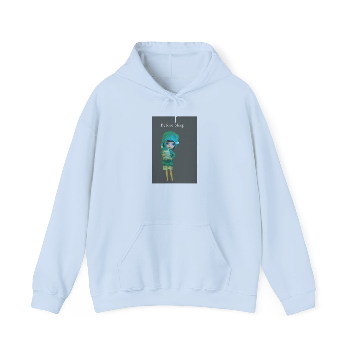 Alien Girl Illustration Hoodie — "Believe Always" Cute Sci‑Fi Art Pullover