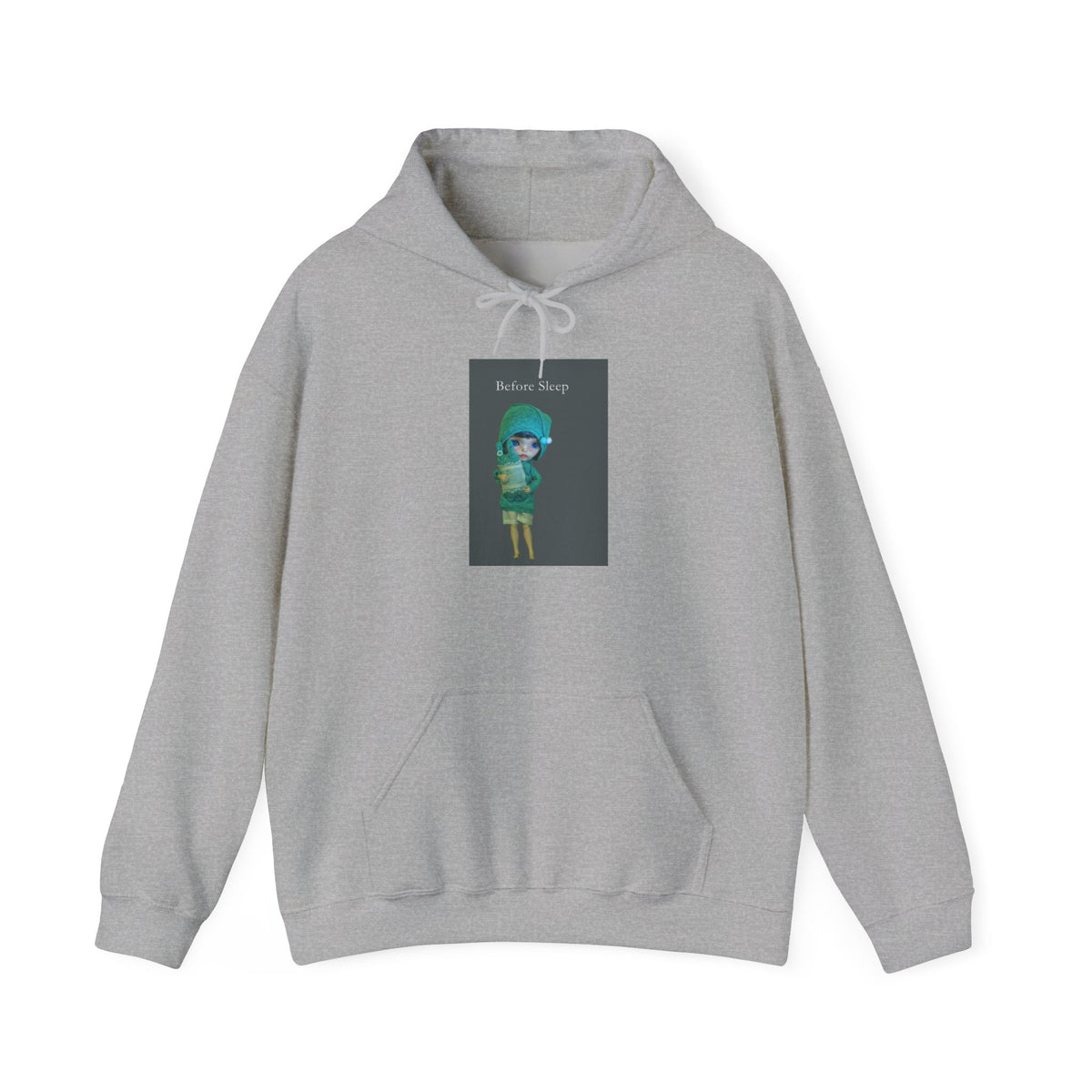 Alien Girl Illustration Hoodie — "Believe Always" Cute Sci‑Fi Art Pullover