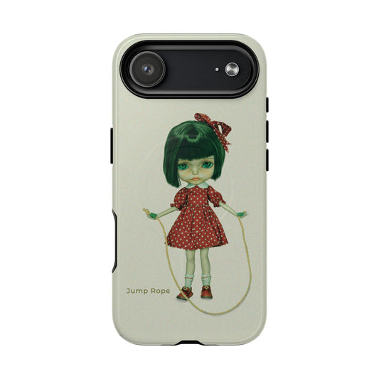 Little Doll Jump Rope Tough Magnetic Phone Case