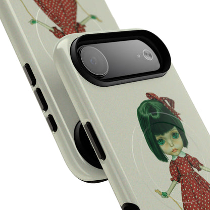 Little Doll Jump Rope Tough Magnetic Phone Case
